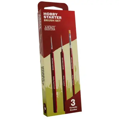 Figurine hobby starter brush set